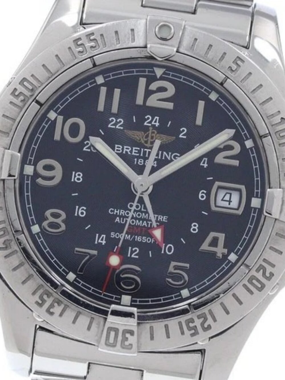 BREITLING Colt A32350 GMT black Dial Automatic Men's Watch_962887